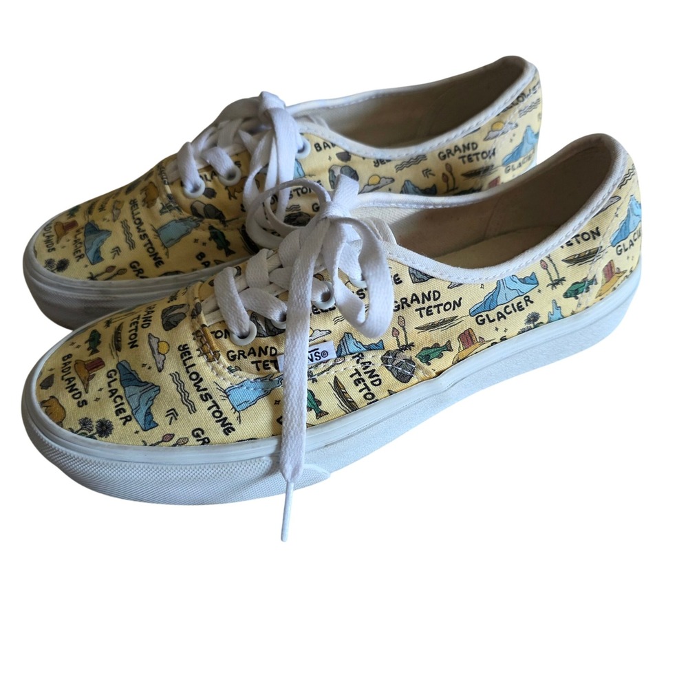 Vans Authentic Customs Parks Project National Parks Shoes Mens 6 Womens 7.5